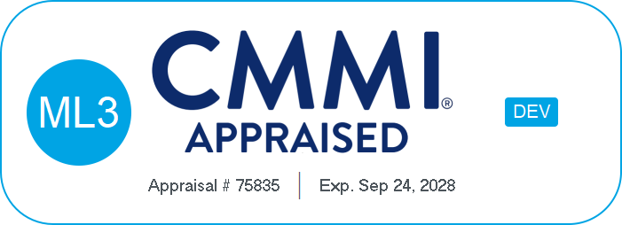 CMMI Appraised Maturity Level 3