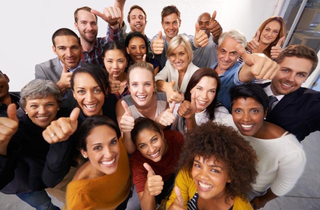 A spotlight on a single employee